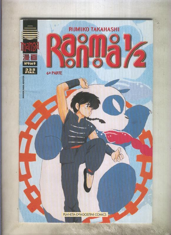 Ranma 1/2 volumen 6 numero 9 (fin de este sexto volumen)