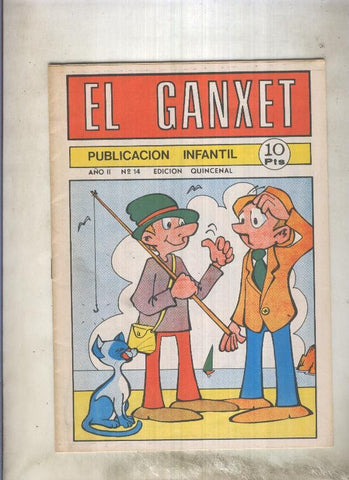 El Ganxet, revista infantil de humor año 1975 numero 14