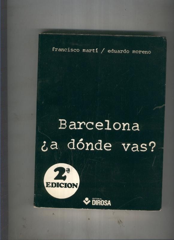 Barcelona a donde vas