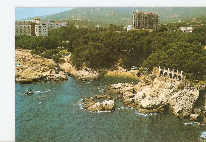 Postal 026845 : Platja dArp (Costa Brava), Cala Sa Cova - Camino  de Ronda