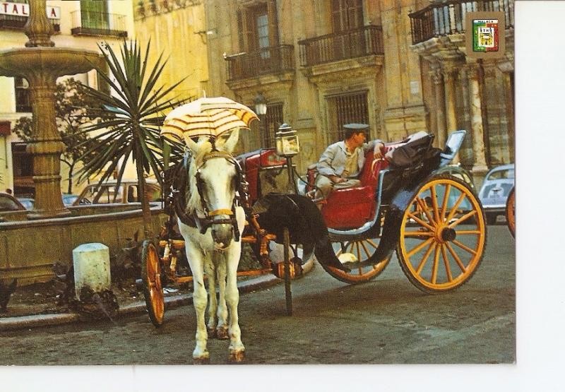 Postal 026851 : Plaza del Obispo, Malaga (Costa del Sol)