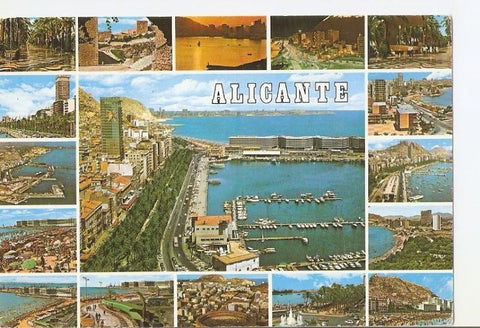 Postal 026847 : Alicante, Bellezas de la ciudad