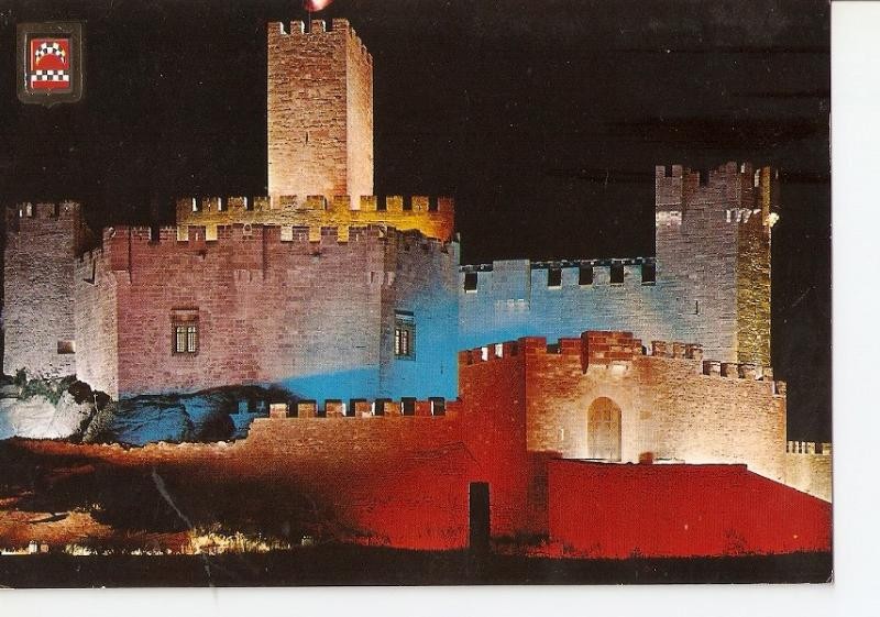 Postal 026860 : Castillo de Javier Luz y sonido