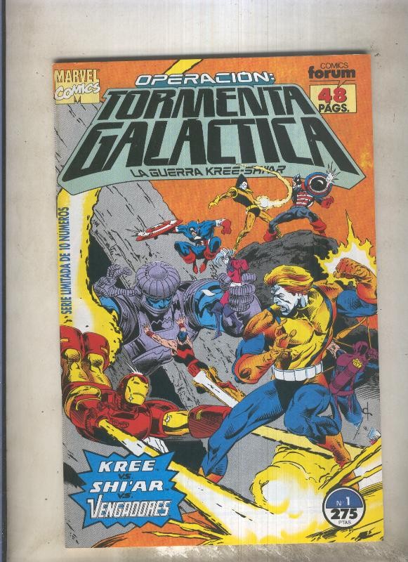 Tormenta Galactica numero 01