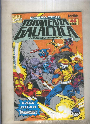 Tormenta Galactica numero 01