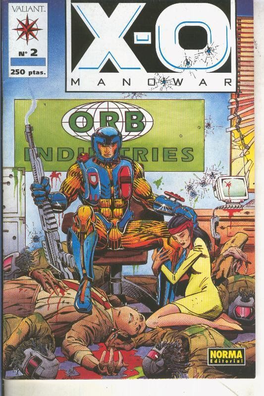 X-O Manowar numero 2: Retribucion, segunda parte