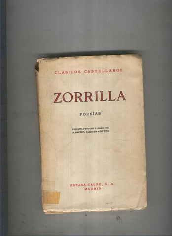 Poesias de Zorrilla