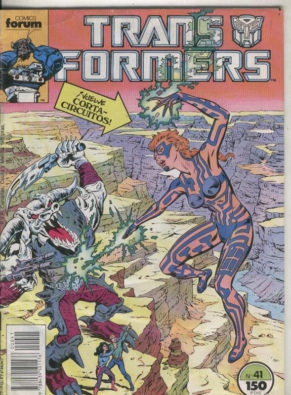 Transformers numero 41 (numerado 1 en trasera)