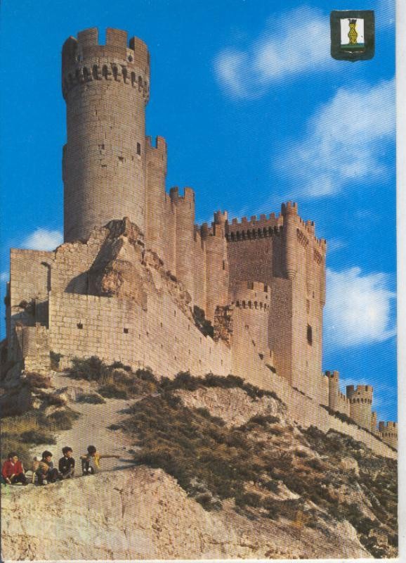 Postal 016122: Castillo de Peñafiel en Valladolid