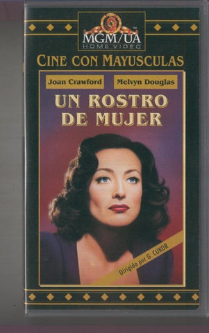VIDEO VHS: Un rostro de mujer