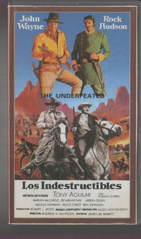 VIDEO VHS: Los indestructibles