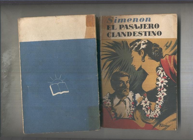 El pasajero clandestino (cubierta en mal estado)