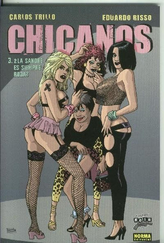 Comic Noir numero 17: Chicanos numero 03: la sangre siempre es roja