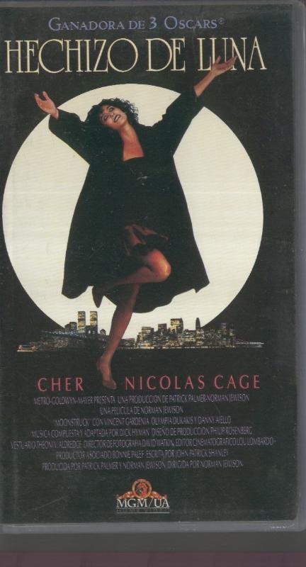 VIDEO VHS: Hechizo de luna