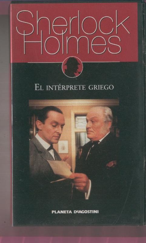 VIDEO VHS: SHERLOCK HOLMES El interprete griego