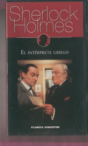 VIDEO VHS: SHERLOCK HOLMES El interprete griego