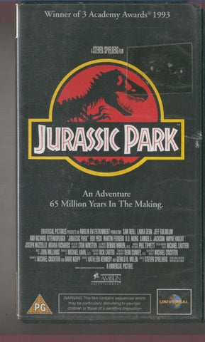 VIDEO VHS: Jurassic Park