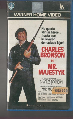VIDEO VHS: Mr Majestyk