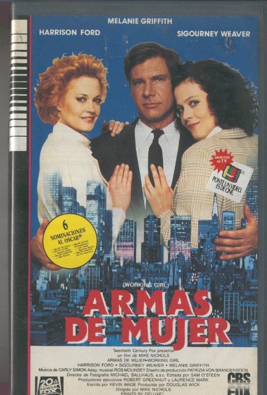 VIDEO VHS: Armas de mujer