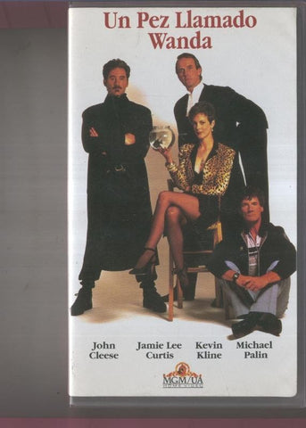 VIDEO VHS: Un pez llamado Wanda