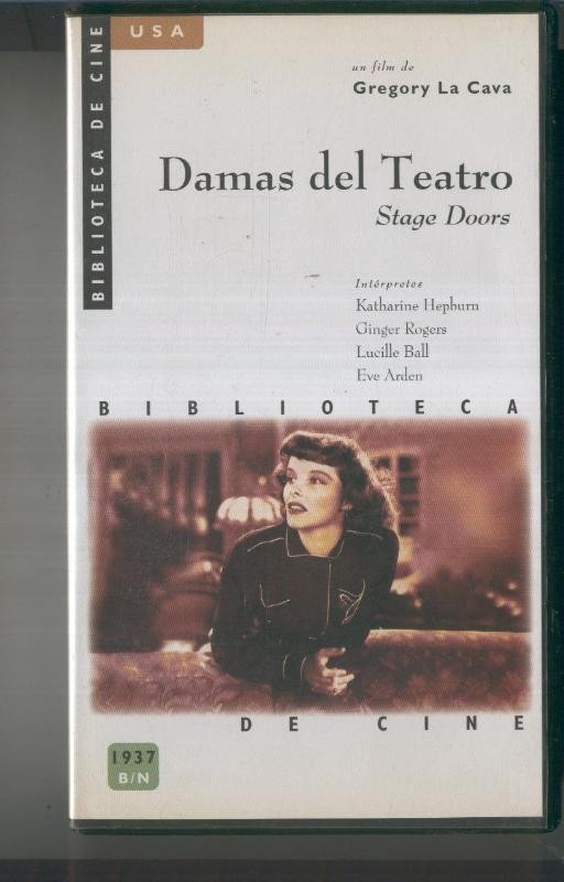 VIDEO VHS: Damas del Teatro