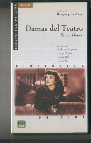 VIDEO VHS: Damas del Teatro