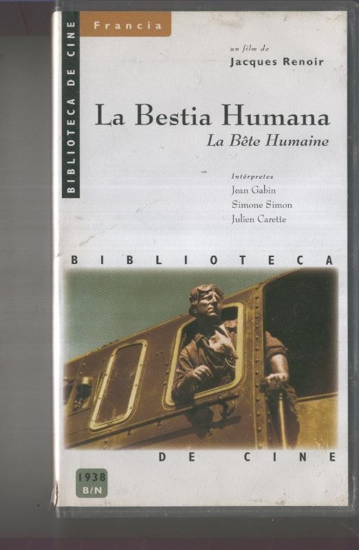 VIDEO VHS: La bestia humana
