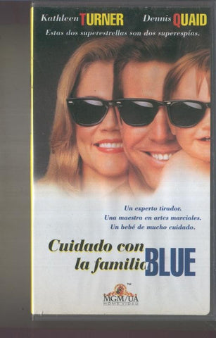 VIDEO VHS: Cuidado con la familia Blue