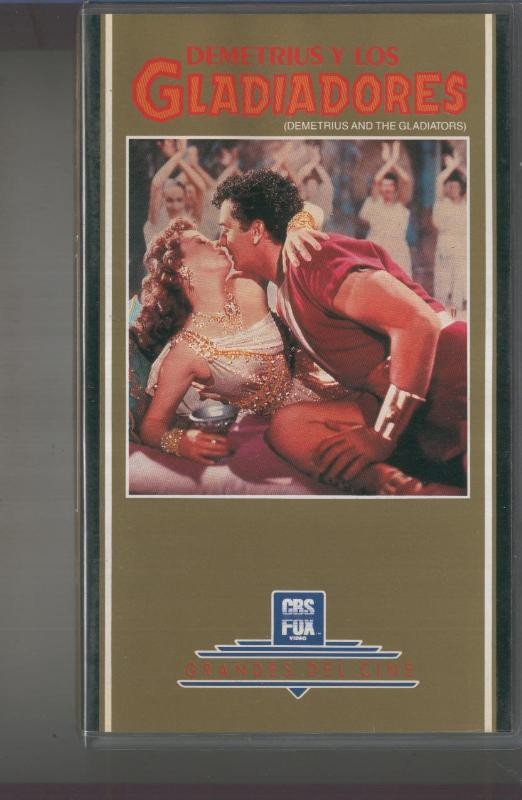 VIDEO VHS: Demetrius y los gladiadores vol.6