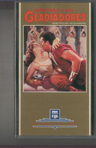 VIDEO VHS: Demetrius y los gladiadores vol.6
