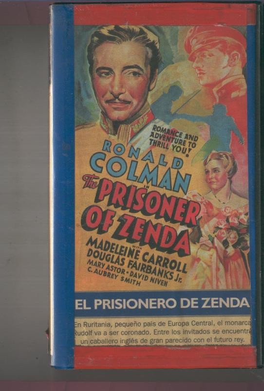 VIDEO VHS: el prisionero de Zenda