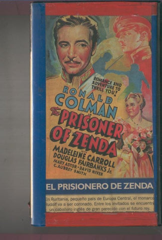 VIDEO VHS: el prisionero de Zenda