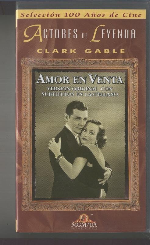 VIDEO VHS: Amor en venta
