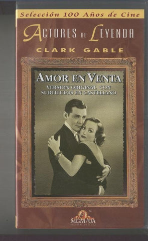 VIDEO VHS: Amor en venta