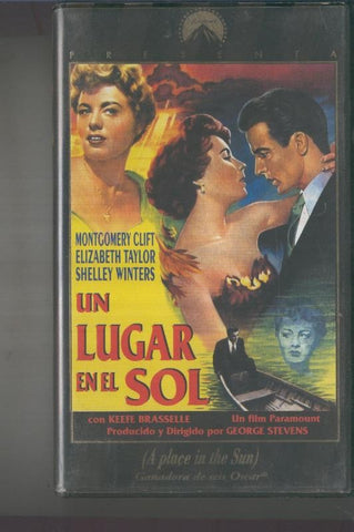 VIDEO VHS: Un lugar en el Sol