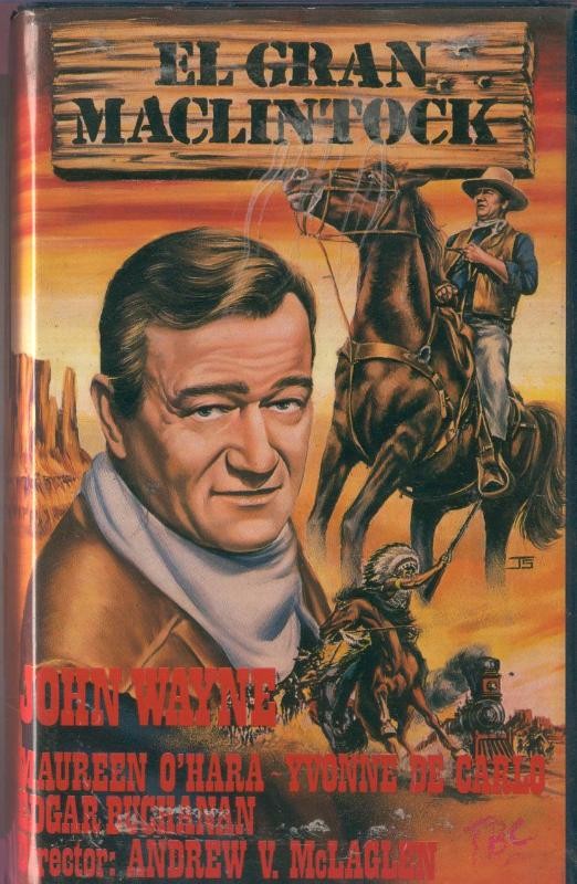 VIDEO VHS: El gran Maclintock