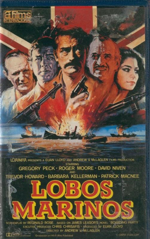 VIDEO VHS: Lobos Marinos