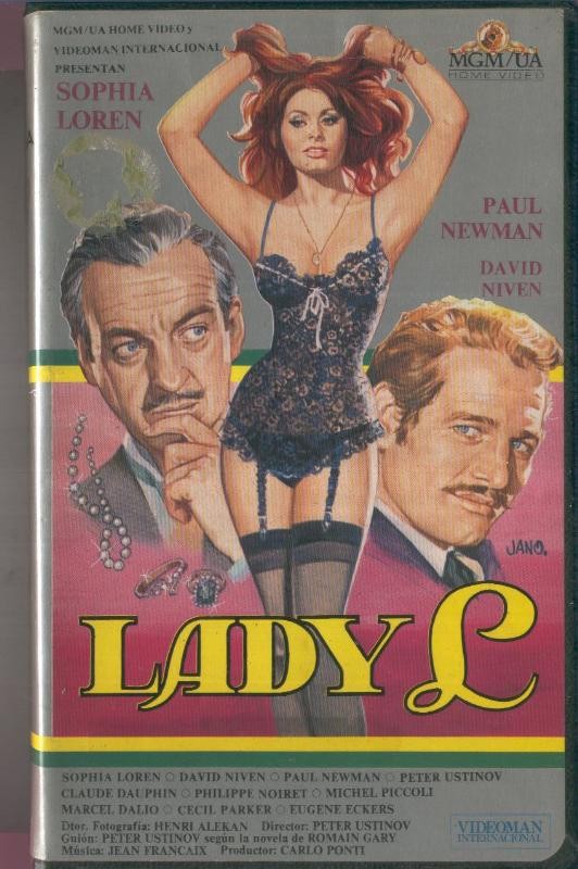 VIDEO VHS: Lady L