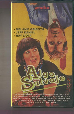 VIDEO VHS: Algo salvaje