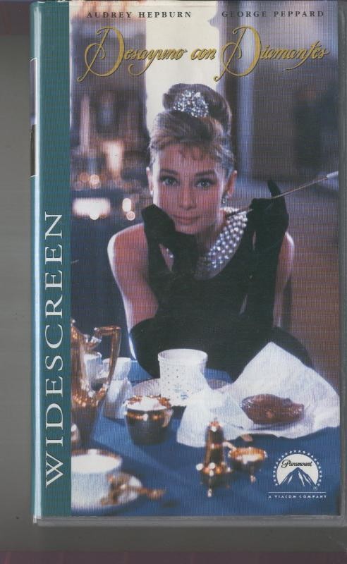 VIDEO VHS: Desayuno con diamantes