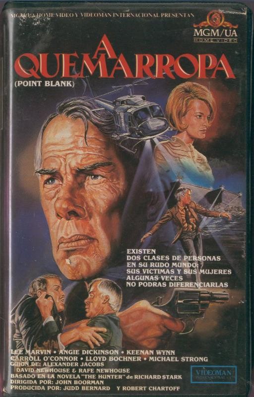 VIDEO VHS: A quemarropa
