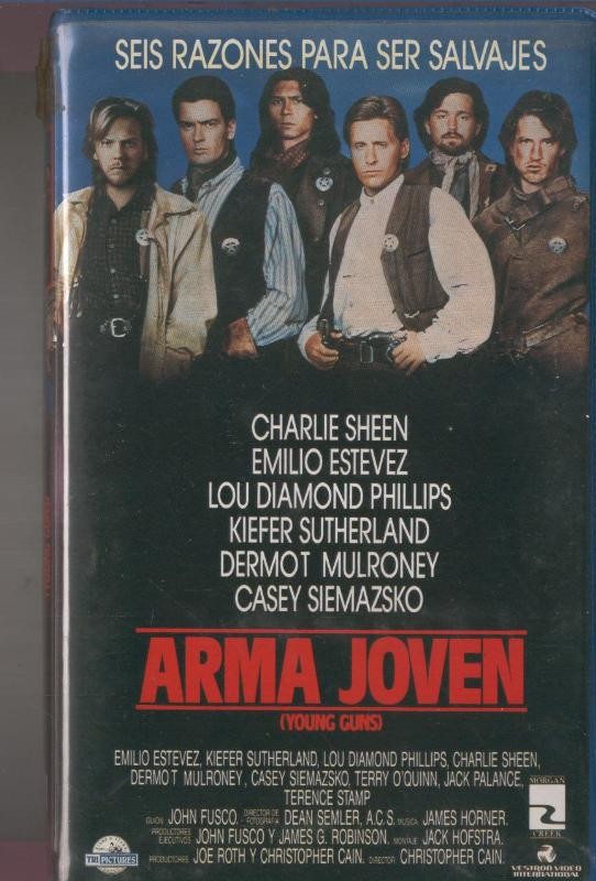 VIDEO VHS: Arma Joven