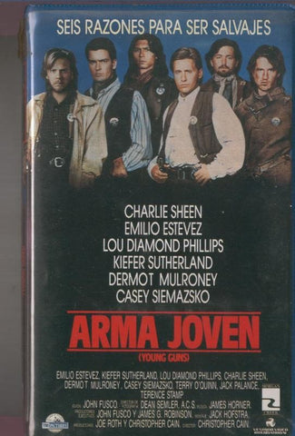 VIDEO VHS: Arma Joven