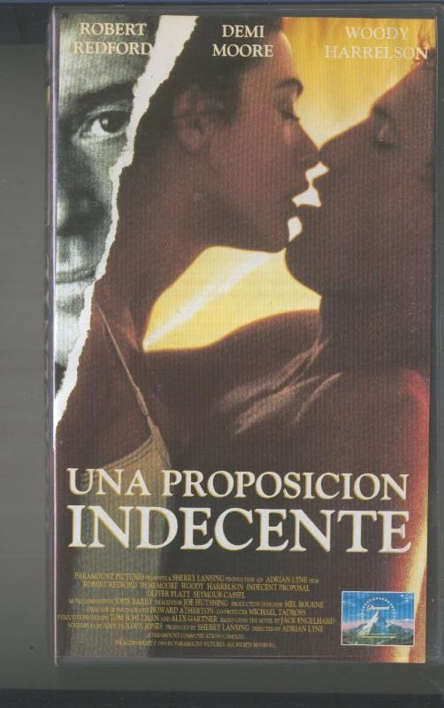 Video VHS: Una propisicion indecente
