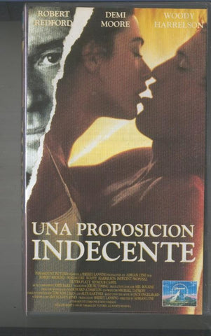Video VHS: Una propisicion indecente