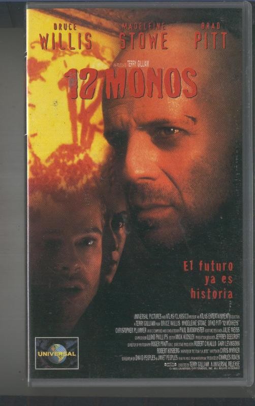 Video VHS: 12 monos