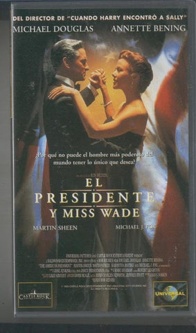 Video VHS: El presidente y Miss Wade