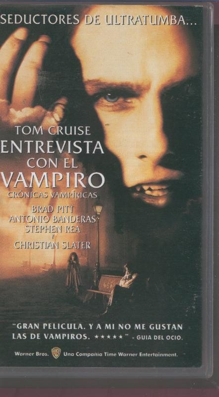 Video VHS: Entrevista con el Vampiro