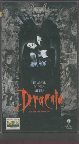 Video VHS: Dracula Bram Stocker