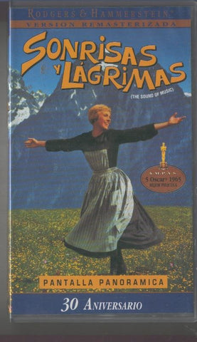 Video VHS: Sonrisas y lagrimas